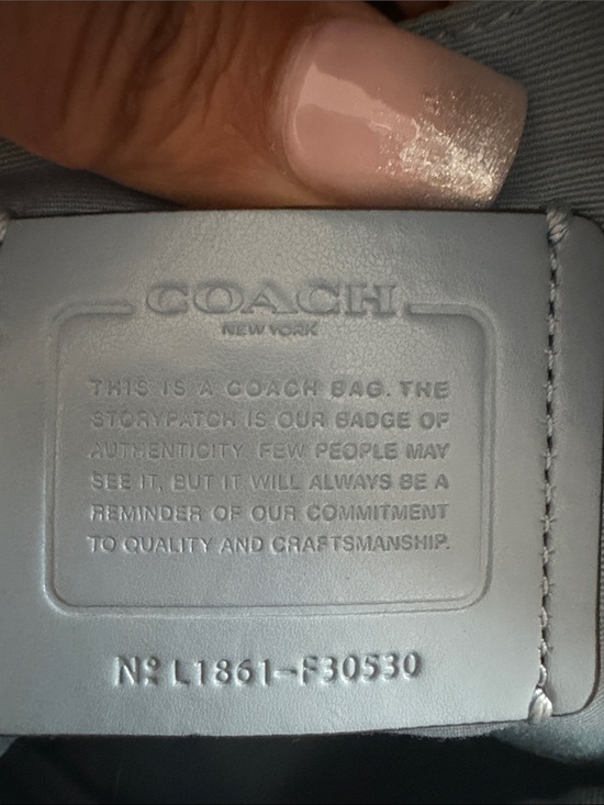 Coach Andi Mini Pebbled Leather  Backpack — Periwinkle main image 5